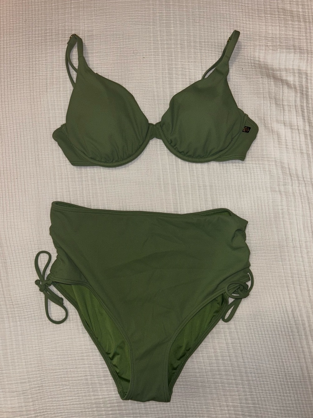 Green La Vie En Rose Bikini Set